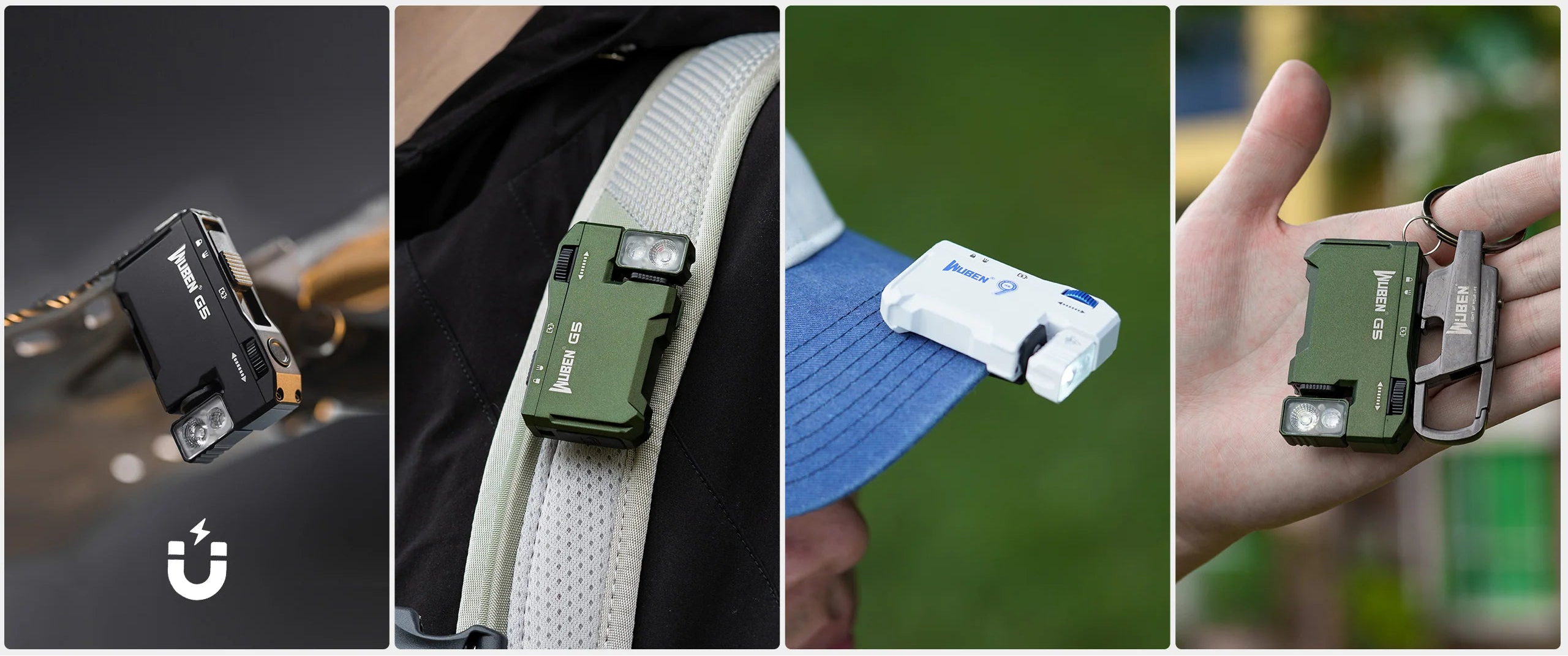 Lampe torche WUBEN G5 EDC 400 lumens